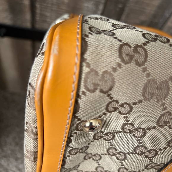 Gucci Web Vintage Boston Bag - Picture 4 of 14